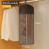 Funda Antipolvo para Peluca Transfronteriza Bolsa de Almacenamiento No Tejida Ventana Transparente Peva Bolsa de Almacenamiento con Colgador Bolsa Colgante para Peluca