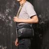 Nuevo Bolso de Hombro de Cuero Genuino para Hombre Transfronterizo Bolso Bandolera de Piel de Vaca Suave para Mujer Bolso para iPad de Gran Capacidad Bolso de Moda para Hombre