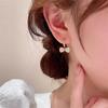 Puños de Oreja con Lazo, Diseño de Nicho Simple y Exquisito, Sensación de Lujo Ligero y Gama Alta, Pendientes de Moda y Versátiles con un Toque Elegante