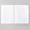 Capa de livro adesiva transparente para material escolar pp à prova d'água antiderrapante bolsa para livro didático de estudante filme para livro capa de livro transparente fosca sem corte