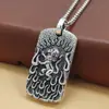 Pingente O Rei Leão estilo punk colar masculino tendência estilo coreano hip hop personalidade pingente de pescoço presente para estudante joia