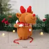 Decorações de Natal Boneca de Desenho Animado Fofa Bolsa de Doces Presente para Crianças Véspera de Natal Bolsa de Doces Criativa de Desenho Animado