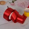 Suministro de fábrica Cinta de poliéster de 4 cm Cinta para respaldo de silla de boda Cinta para ramo Cinta para embalaje de flores Venta al por mayor