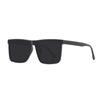 Nuevas gafas de sol cuadradas anti-ultravioleta especiales para hombres transfronterizos adecuadas para caras grandes, gafas de sol de diseño de alto nivel