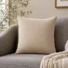 Almofadas Decorativas Populares de Linho Transfronteiriças, Almofadas de Assento, Suporte Lombar para Cadeira de Sala de Estar, Almofadas para Cabeceira de Cama, Capas de Almofada, Almofadas para Carro