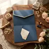 Amazon Borde Dorado 70% de descuento Plegable Tarjeta de Invitación de Boda con Lámina Dorada Diseño Creativo Tarjeta de Felicitación de Invitación de Boda