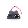 Cargador de Coche Doble USB 3.1A/3100mA Cargador de Coche Modificado Entrega Tornillos con Encendedor de Cigarrillos