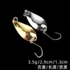 Cuchara Anzuelo Señuelo Lubina, Señuelo Cuchara Spinnerbait con Forma de Whitefish y Redfish, Señuelo Cuchara Hard Bait, Anzuelo de Pesca