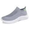 Ultraligeros de Suela Blanda Palomitas de Maíz para Hombre Absorbe Golpes Sin Cordones Slip-On Talla Grande Calcetines Deportivos y de Ocio Transpirables