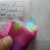 Jacquard de quatro cores, pele de raposa, flanela arco-íris, lã arco-íris, pelúcia colorida, pelúcia de faixa colorida, têxtil para casa, tecido de pele