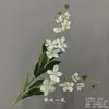 Flores Artificiais Brancas para Decoração de Casamento, Flores de Seda, Ornamentos de Flores Artificiais, Arte Floral Seca, Materiais de Rosa, Arranjo de Flores para Corredor, Arranjo de Parede e Chão