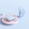 Carregador Portátil Power Bank Atacado Transfronteiriço Carregamento Super Rápido 20.000 mAh Grande Capacidade Fino e Leve Fonte de Alimentação Móvel Presente Logotipo Personalizado