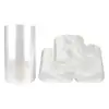 Película Termoencogible Pof en Stock, Envío el Mismo Día, Película Plegada a la Mitad, Película Selladora de Plástico Transparente Ecológica, Película Termoencogible, Bolsas Termoencogibles