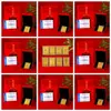Oro Puro Santos Patronos Ocho Pegatinas de Teléfono Móvil de Oro Estatua de Buda Amuleto de Santo Patrón Tarjeta de Oro Regalos para Eventos Religiosos en Vivo