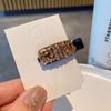 Exquisita horquilla rota con diamantes de colores brillantes para mujer, horquilla de alta gama 2024 para flequillo lateral, pinza de pico de pato, accesorios para el cabello