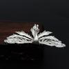 Tocado de Xiuhe para drama de vestuario antiguo, horquilla de Fénix, accesorios, corte de paso, corona de Fénix tridimensional, color del cuerpo, accesorios hechos a mano de plata