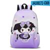 3D Nuevo Producto Impreso Periférico Sanrio Kuromi Kuromi Mochila Estudiante Bolsa Escolar Niños Dibujos Animados
