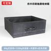 Caja de almacenamiento de escritorio plegable de tela madera maciza pegatinas madera cajón estante de almacenamiento caja de almacenamiento cajón de tela no tejida