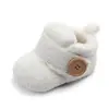 Comercio exterior nuevo zapatos para bebé de 0 a 1 año niño pequeño zapatos de tela suave para bebé zapatos de algodón cálidos venta al por mayor D0841