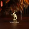 Dinossauro Jurássico Criativo Triceratops de Cobre Sólido Modelo Ornamento para Pontos Turísticos e Animais de Chá Venda Quente Transfronteiriça