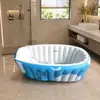 Banheira de Bebê Novo Modelo Transfronteiriça, Piscina para Bebê Sem Inchação, Banheira Dobrável Integrada, Pode Deitar ou Sentar, Banheira Doméstica