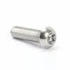 Fabricante Original Tornillos de Seguridad Torx de Cabeza Redonda de Acero Inoxidable 304 M2-M10 Tornillos Torx de Cabeza Plana con Post
