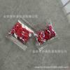Suministro de fábrica bolsa de 1 gramo lentejuelas de estrella de cinco puntas fragmentos de slime relleno de lima diy parche de pegamento en crema