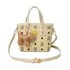 Bolso Tote Portátil Estampado de Moda Estilo Coreano para Mujer 2025 Bolso Bucket Nueva Llegada Bolso de Hombro Elegante Combinable Bolso Bandolera Ins