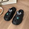 Zuecos de Exterior para Mujer de Verano, Modernos y Elegantes, con Suelas Gruesas Lindas, Populares en Redes Sociales, Sandalias Versátiles y de Moda