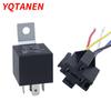 12V24V40AJD1914/JD19124 pinos/5 pinos com soquete de cabo relé automotivo
