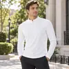 Sudadera con Capucha para Hombre, Media Cremallera, Cuello Alto, Manga Larga, Urbana, para Viajes, Casual al Aire Libre, Capa Base, Personalizable