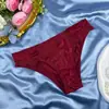 Bragas de Encaje con Textura de Seda para Comercio Exterior Transfronterizo Europeo y Americano, Nuevo Estilo de Calzones de Encaje para Mujer