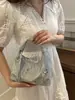 Popular súper caliente bolso pequeño mujer 2024 este año nuevo moda todo partido bolso mensajero hombro axila portátil bolso tipo dumpling