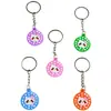 Nuevo Lote Caliente Llavero de Gato Lindo Llavero de Peluche Gatito de Dibujos Animados Accesorios Colgantes de Mochila de Goma Blanda de PVC