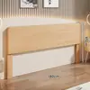 Cabecero de Madera Maciza para Dormitorio, Diseño Simple, Independiente, Resistente a la Humedad, con Almacenamiento, Cabecero de Madera