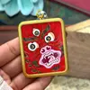 Thangka de Tíbet Nepal de Venta Caliente Pintado a Mano Puro Dios Rojo de la Riqueza Núcleo de Tarjeta 4*5