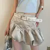 Cinturón Ancho Dulce Dopamina Estilo Y2K para Mujer Estilo Hot Girl con Empalme de Encaje, Adecuado para Combinar con Faldas y Jeans, con Elementos Decorativos