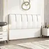 Respaldo Suave Acolchado para Cama con Marco de Madera Maciza, Modelo Nuevo 2026, Panel Trasero Separado, Lujo Ligero, Diseño Moderno Simple, de Pie, Hecho a Medida