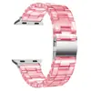 Applewatch 8 Correa de Resina Apple Tres Cuerdas iwatch Correa Acrílica Metálica ultra Nuevo