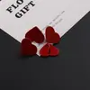 Estilo Coreano Colorido Esmalte Teléfono Forma de Corazón Pegatina DIY Hecho a Mano Taza de Agua Soporte para Anillo de Teléfono Accesorio Piezas Pequeñas
