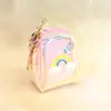 Nova Bolsa de Moedas Laser Sinfonia Arco-Íris Desenho Animado Fofa Mini Bolsa de Moedas Bolsa Fofa para Armazenamento de Fones de Ouvido Bolsa de Chaves