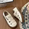 Jin Mi Japonês Retro Feio Bonito Moda Sandálias Feminino Outer Wear 2023 Novo Verão Confortável Respirável Sapatos Baixos Da Moda