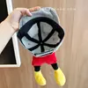 Gorros para Bebé Primavera y Otoño Estilo Nuevo Lindo Dibujo Animado Gorra de Béisbol de Mezclilla para Niños y Niñas, Sombrero de Ala Suave Protector Solar para Bebés y Niños Pequeños