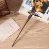Varinha do Harry Potter com núcleo de metal, varinha mágica, adereço de presente de Halloween, conjunto em caixa azul