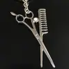 Tijeras de Metal, Peines, Llaveros al por Mayor en Stock para Salones de Belleza y Peluquerías, Llaveros de Herramientas Realistas