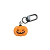 Nuevo Llavero Oscuro de Halloween Ojos Burlones Calabaza Pequeña Negra Fantasma Globo Ocular Murciélago Colgante Colgante