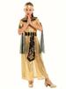 Cosplay de Halloween Disfraz del Antiguo Egipto Máscara Vestido de Reina Egipcia Pequeña Princesa Disfraz