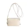 Bolsa de Ombro Versátil e na Moda com Toque de Luxo, Bolsa Transversal Estilo Coreano para Mulheres, Novo Modelo 2026, Bolsa Caixa Tecida com Design Único