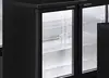 Gabinete Refrigerado de Barra para Uso Comercial, Enfriador de Cerveza y Bebidas, Congelador para Bar y Supermercado, Ahorro de Energía, Congelador de Exhibición de Bebidas Integrado