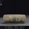 Maceta de flor de hada del agua cerámica cobre Herba hidropónica Torre bambú una hoja loto cuenco loto Herba Lysiana maceta especial sin agujero tamaño grande pequeño
